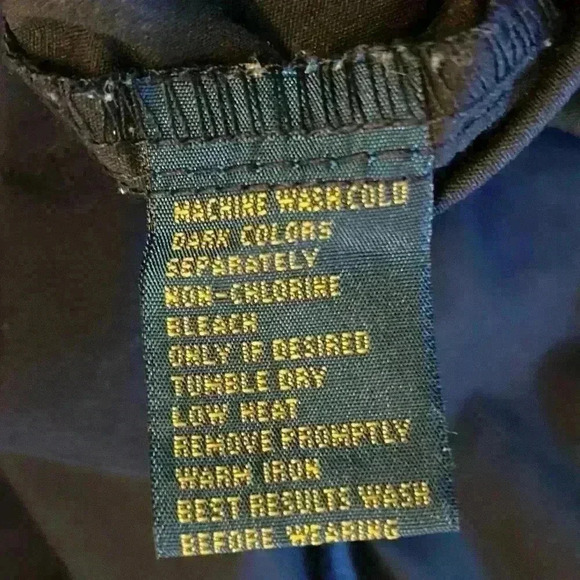 Chaps Ralph Lauren 1/2 zip Hooded Jacket SIZE XL color Navy and Red - Picture 7 of 9